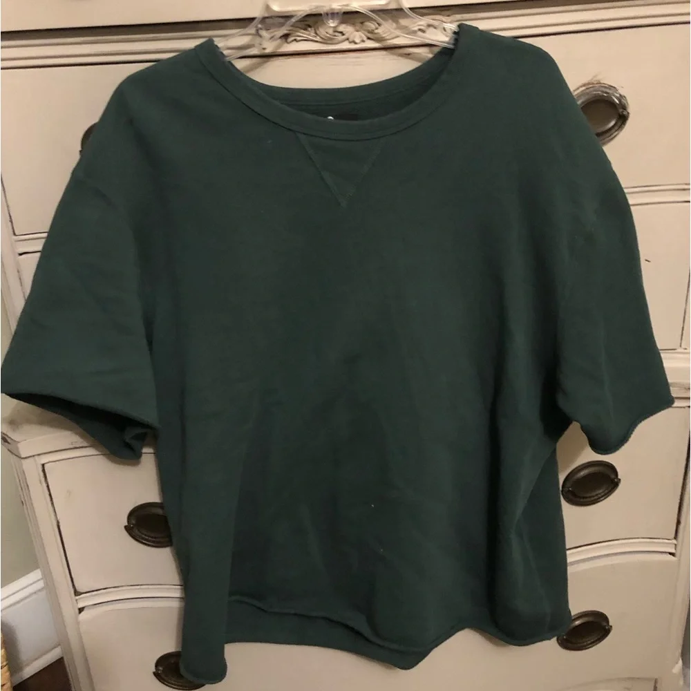 The Classic T-Shirt Company French Terry Short Sleeve Box Tee Sweatshirt XXL - Picture 5 of 11
